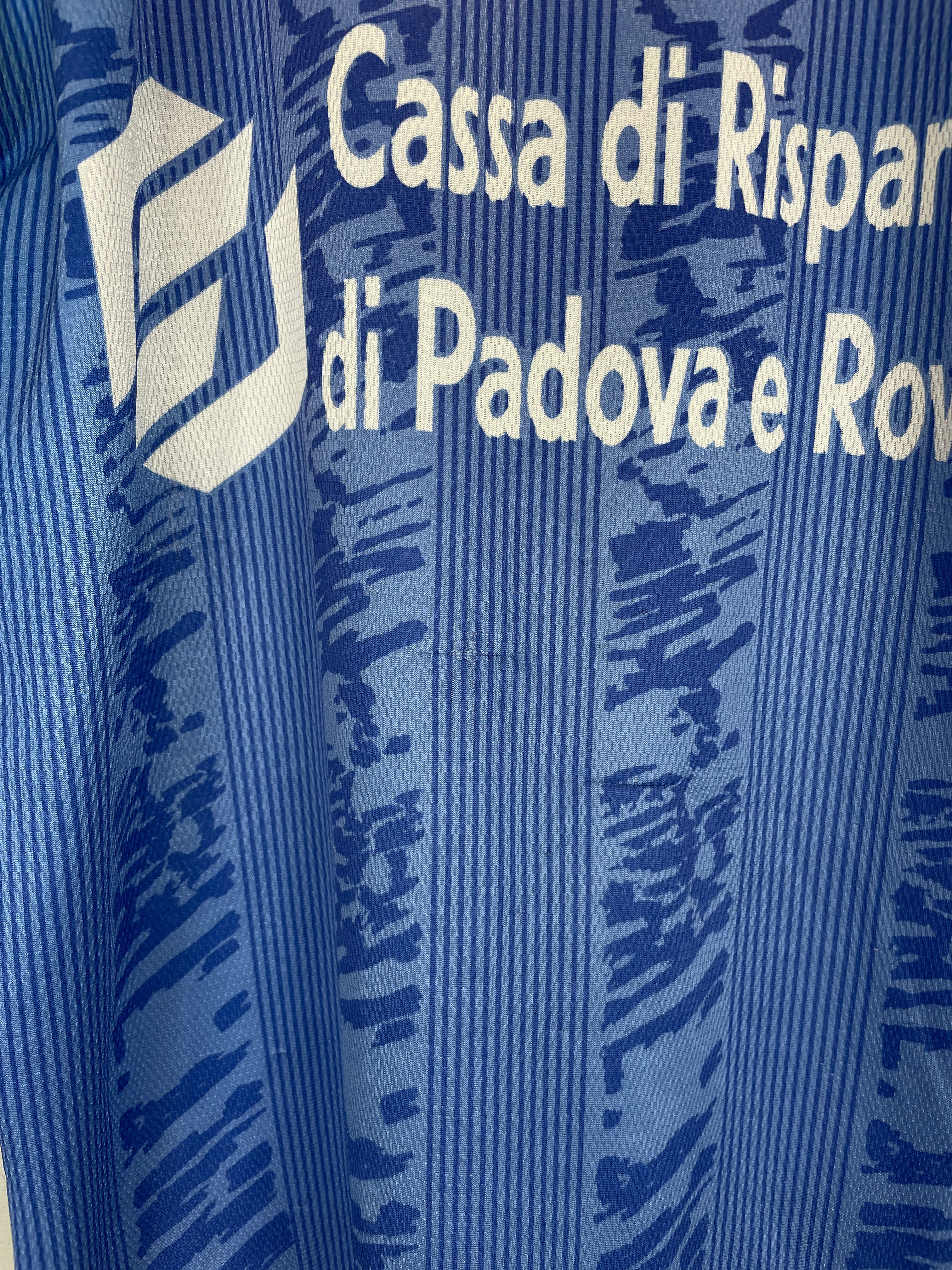 Shop 1994/95 PADOVA TRAINING SHIRT (S) DIADORA, classic football shirts, vintage football shirts & retro soccer jerseys at Cult Kits