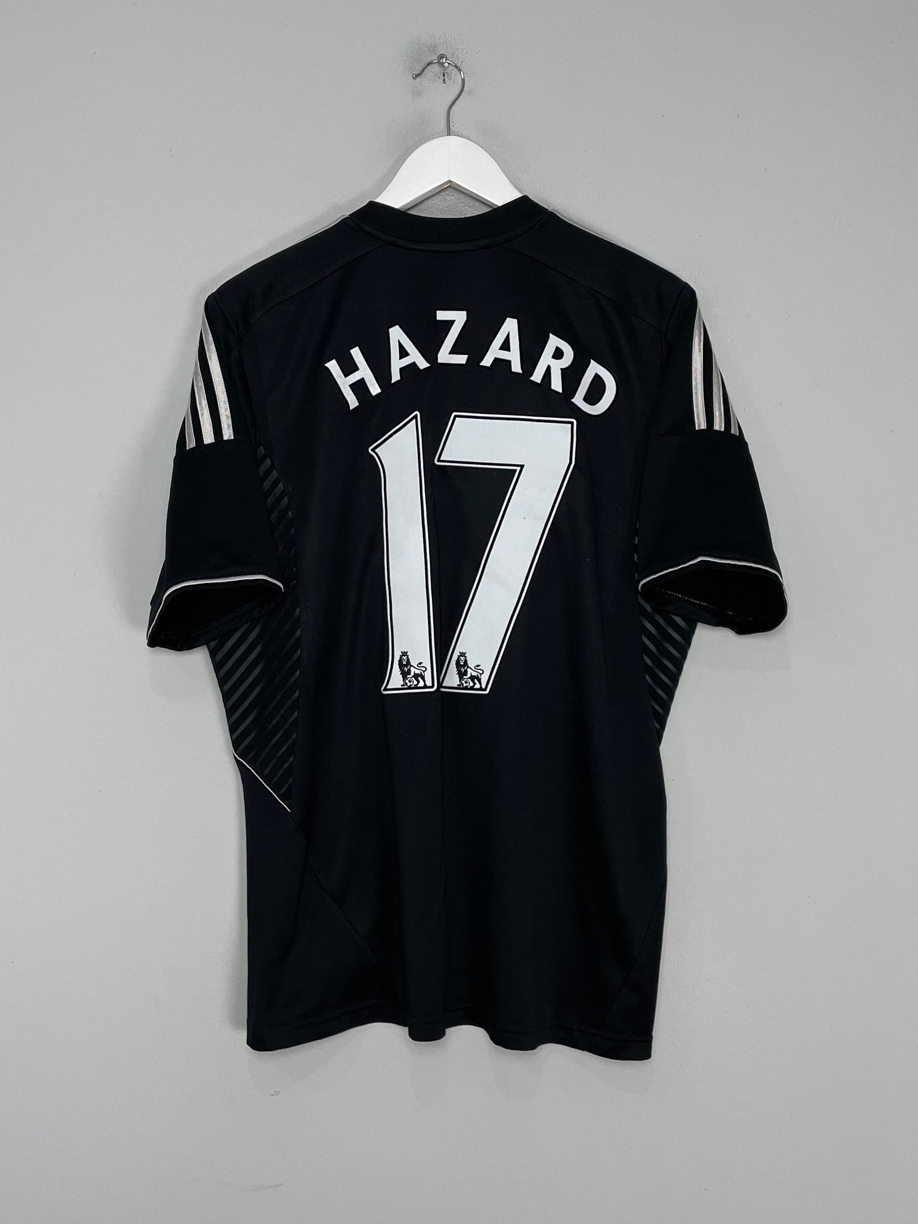 Shop 2013/14 CHELSEA HAZARD #17 THIRD SHIRT (XL) ADIDAS, classic football shirts, vintage football shirts & retro soccer jerseys at Cult Kits