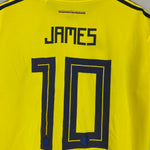 Shop 2018/19 COLOMBIA JAMES #10 HOME SHIRT (XL) ADIDAS, classic football shirts, vintage football shirts & retro soccer jerseys at Cult Kits