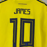 Shop 2018/19 COLOMBIA JAMES #10 HOME SHIRT (XL) ADIDAS, classic football shirts, vintage football shirts & retro soccer jerseys at Cult Kits
