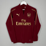 Shop 2018/19 ARSENAL 1/4 ZIP DRILL TOP (XL.KIDS) PUMA, classic football shirts, vintage football shirts & retro soccer jerseys at Cult Kits
