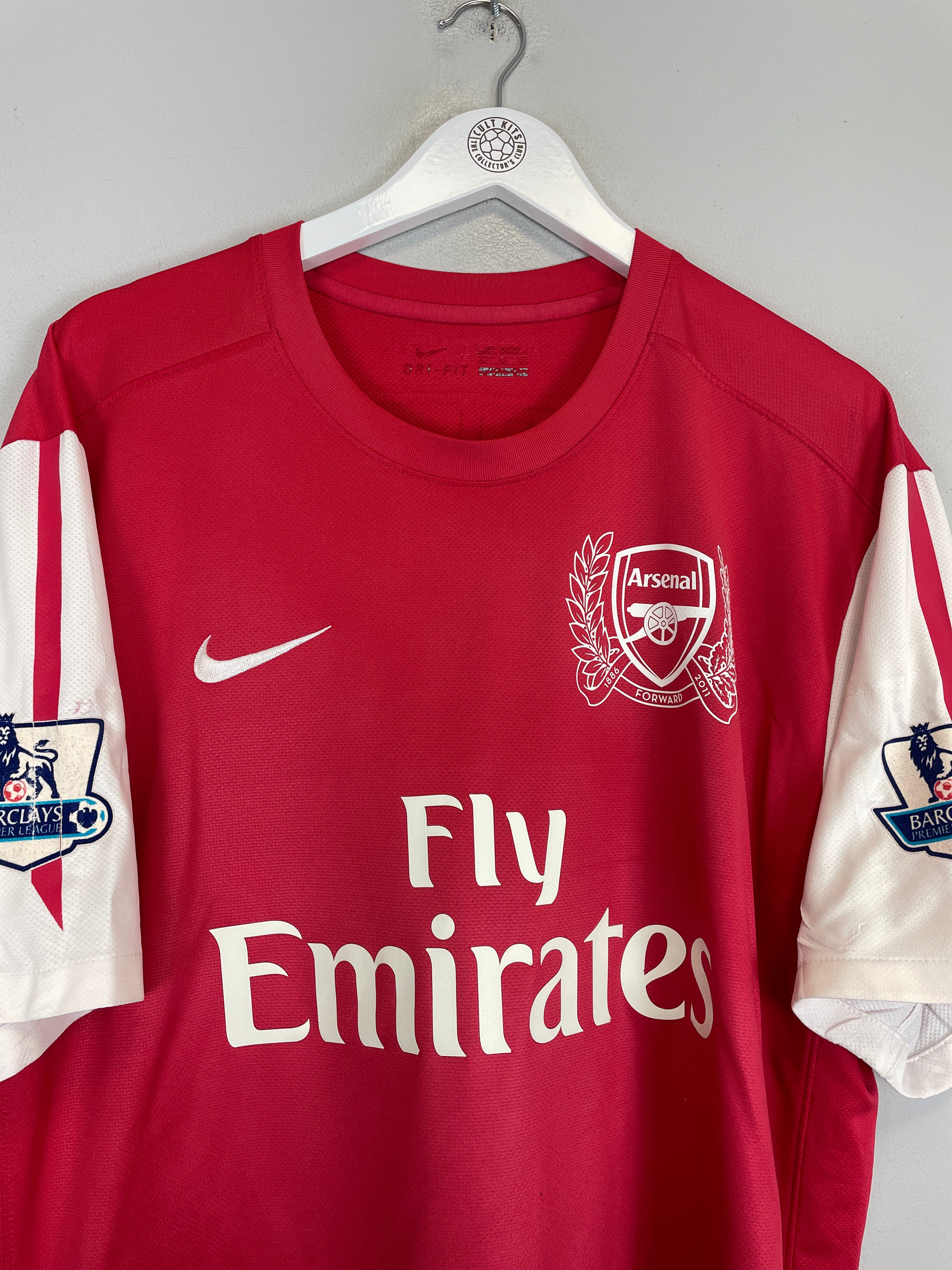 Shop 2011/12 ARSENAL ARSHAVIN #23 HOME SHIRT (XXL) NIKE, classic football shirts, vintage football shirts & retro soccer jerseys at Cult Kits