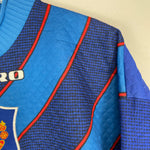 Shop 1995/97 MANCHESTER UNITED SCHMEICHEL #1 GK SHIRT (M) UMBRO, classic football shirts, vintage football shirts & retro soccer jerseys at Cult Kits