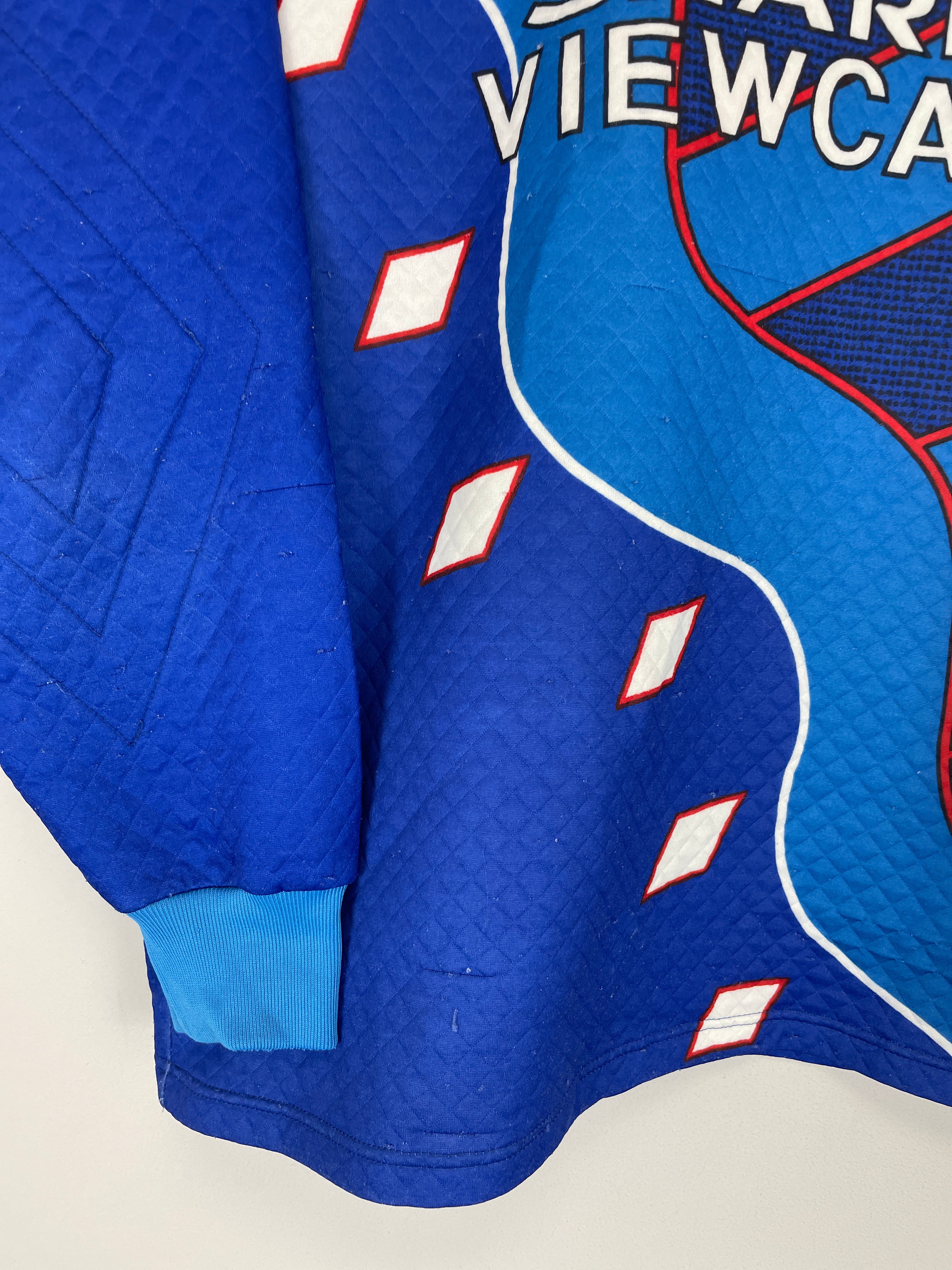 Shop 1995/97 MANCHESTER UNITED SCHMEICHEL #1 GK SHIRT (M) UMBRO, classic football shirts, vintage football shirts & retro soccer jerseys at Cult Kits