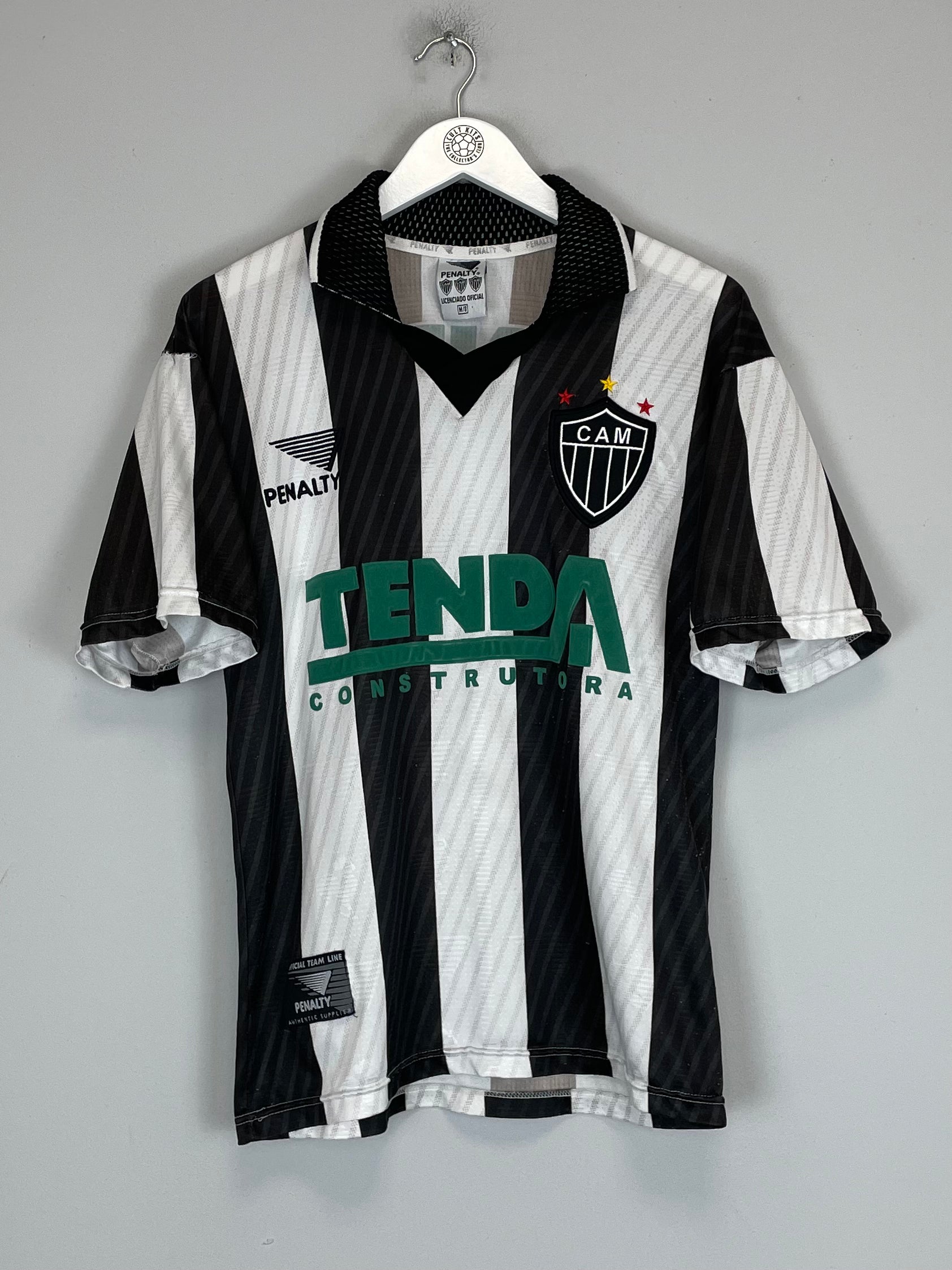 Shop 1998 ATLETICO MINEIRO #9 HOME SHIRT (M) PENALTY, classic football shirts, vintage football shirts & retro soccer jerseys at Cult Kits