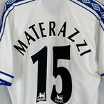 Shop 1998/99 EVERTON MATERAZZI #15 AWAY SHIRT (L) UMBRO, classic football shirts, vintage football shirts & retro soccer jerseys at Cult Kits
