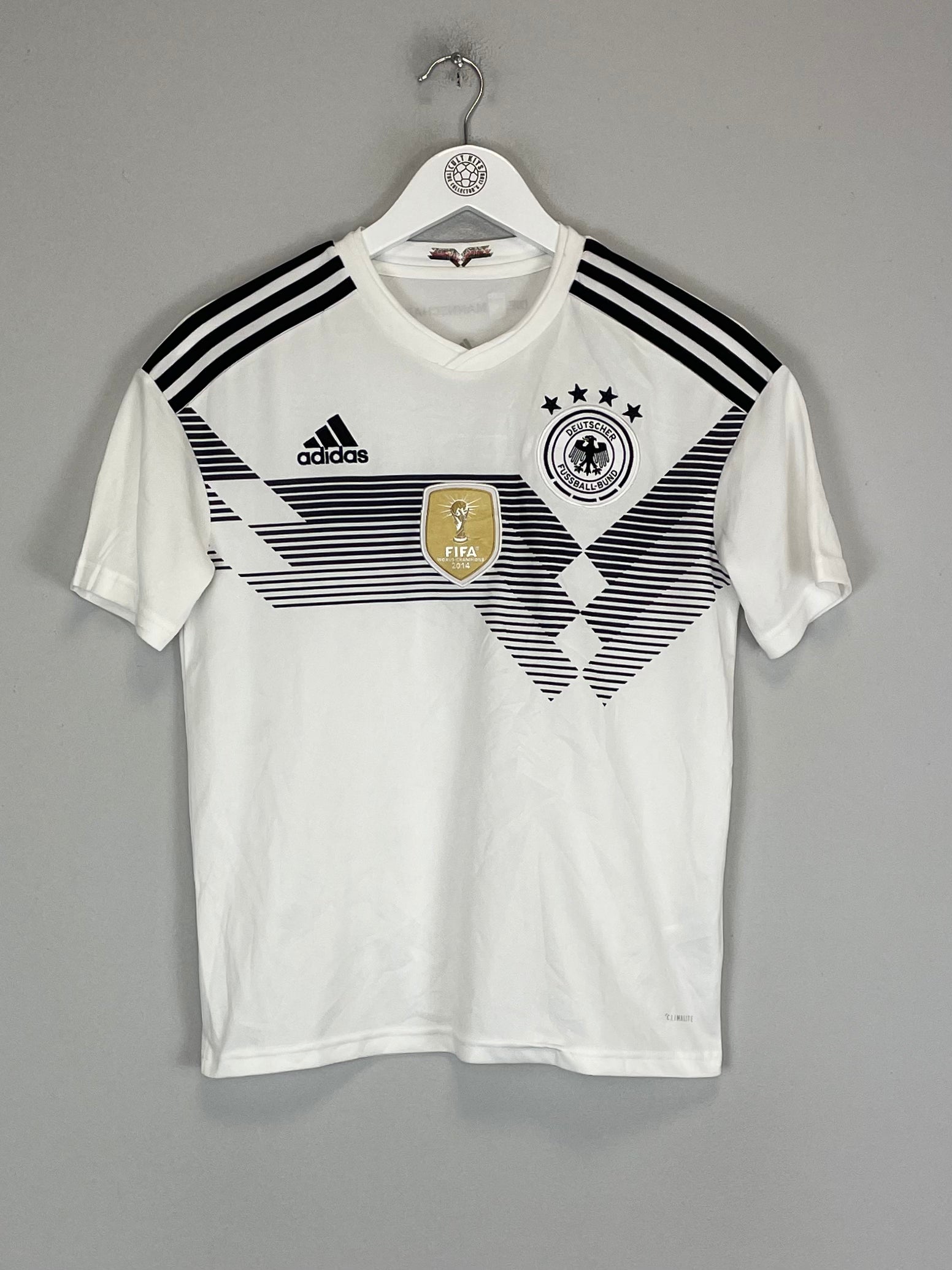 Shop 2018/19 GERMANY HOME SHIRT (L.KIDS) ADIDAS, classic football shirts, vintage football shirts & retro soccer jerseys at Cult Kits