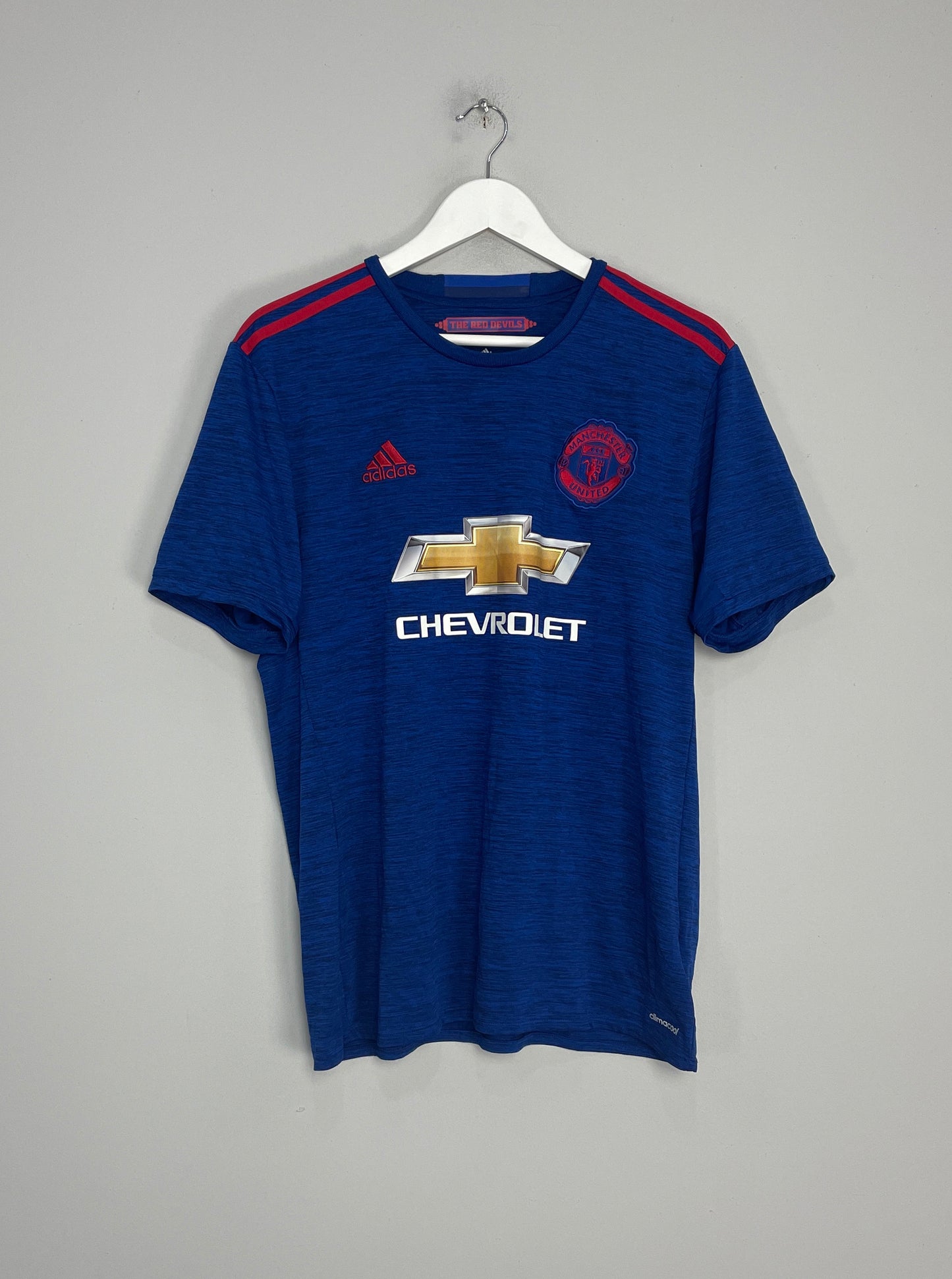 2016/17 MANCHESTER UNITED MATA #8 AWAY SHIRT (L) ADIDAS