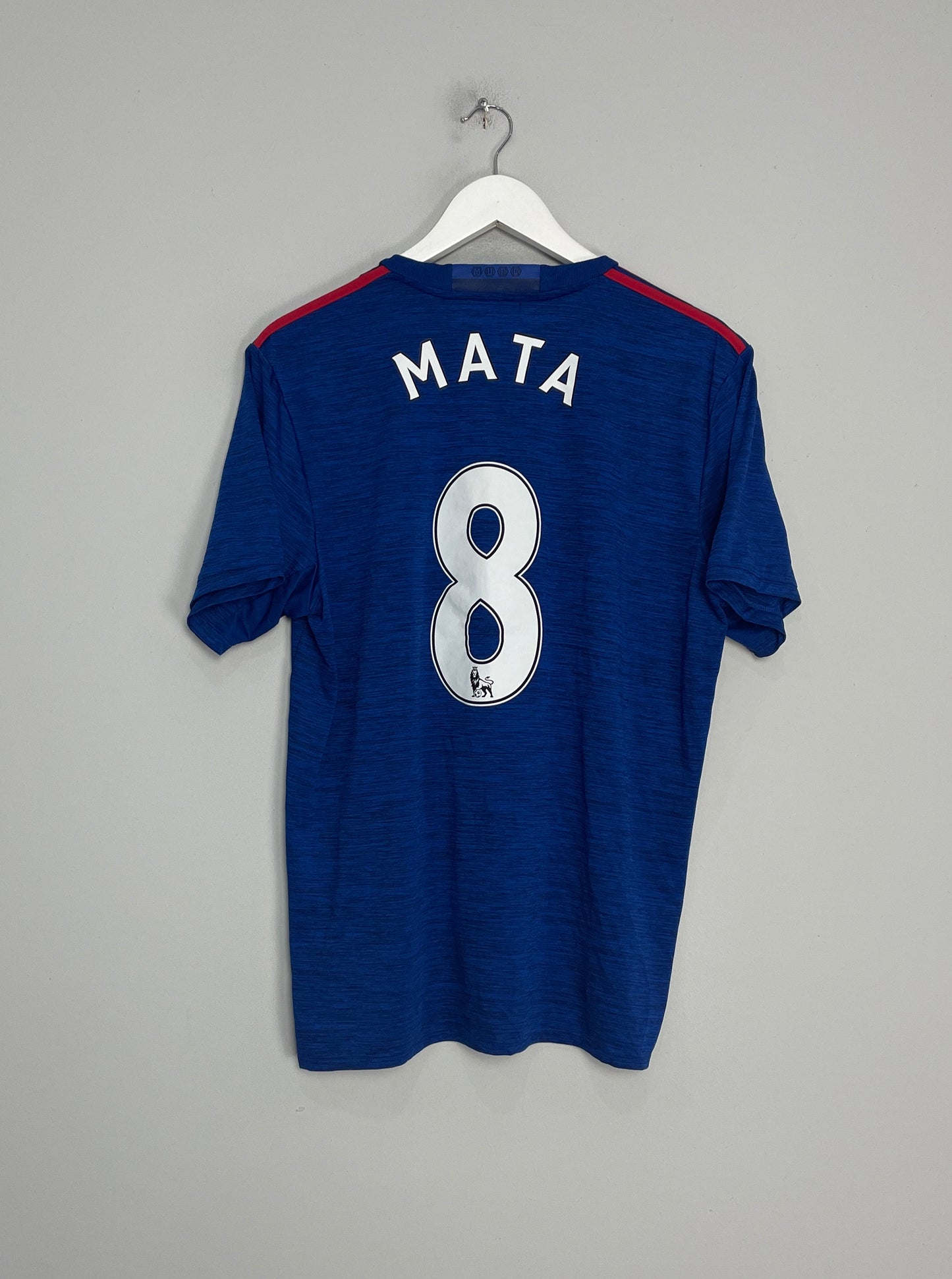 2016/17 MANCHESTER UNITED MATA #8 AWAY SHIRT (L) ADIDAS