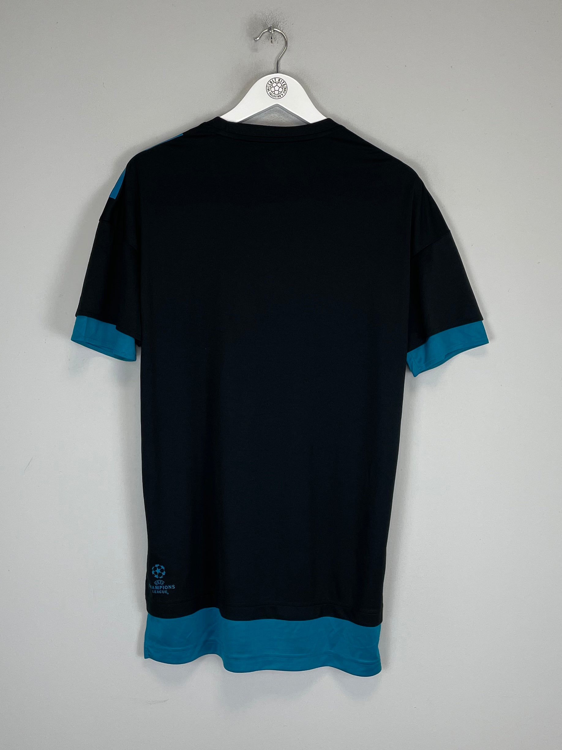 Shop 2017/18 REAL MADRID TRAINING SHIRT (S) ADIDAS, classic football shirts, vintage football shirts & retro soccer jerseys at Cult Kits