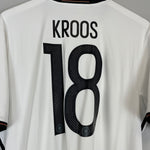 Shop 2016/17 GERMANY KROOS #18 HOME SHIRT (L) ADIDAS, classic football shirts, vintage football shirts & retro soccer jerseys at Cult Kits