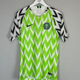 Shop 2018/19 NIGERIA HOME SHIRT (S) NIKE, classic football shirts, vintage football shirts & retro soccer jerseys at Cult Kits