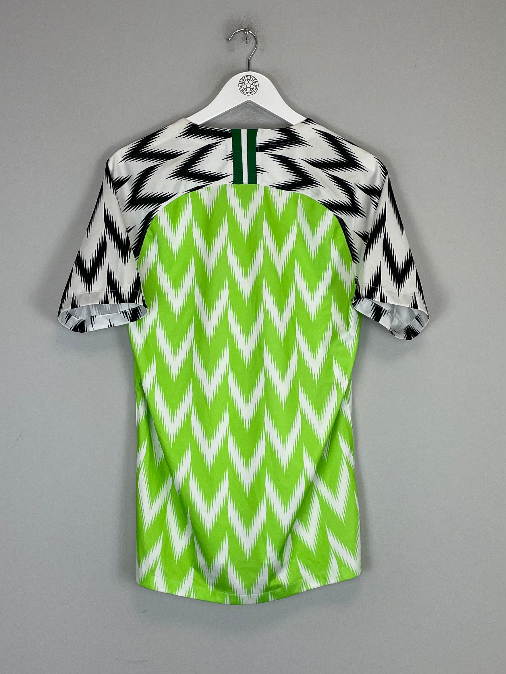 Shop 2018/19 NIGERIA HOME SHIRT (S) NIKE, classic football shirts, vintage football shirts & retro soccer jerseys at Cult Kits