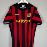 Shop 2011/12 MANCHESTER CITY YAYA TOURE #42 AWAY SHIRT (XXL) UMBRO, classic football shirts, vintage football shirts & retro soccer jerseys at Cult Kits