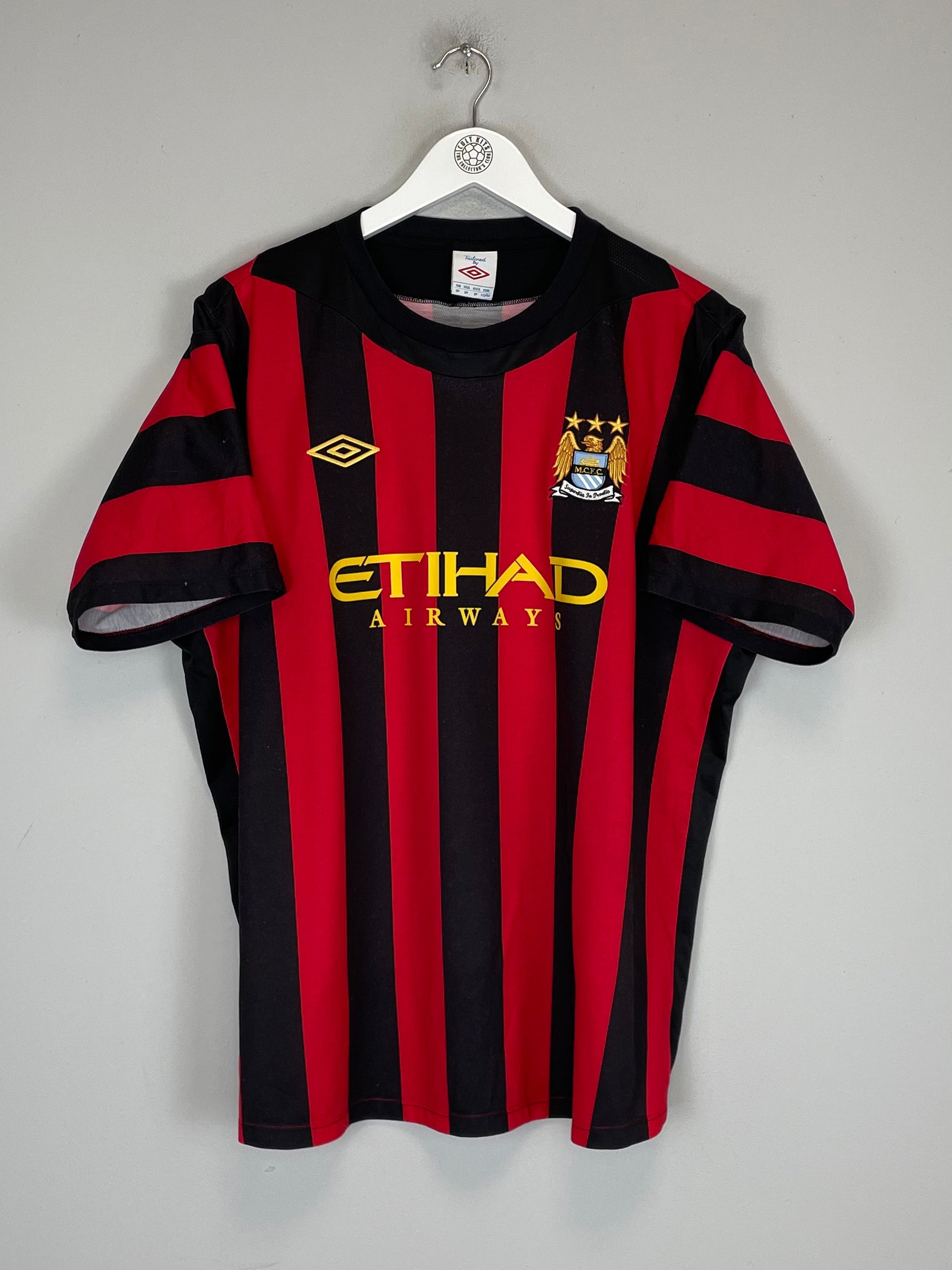 Shop 2011/12 MANCHESTER CITY YAYA TOURE #42 AWAY SHIRT (XXL) UMBRO, classic football shirts, vintage football shirts & retro soccer jerseys at Cult Kits