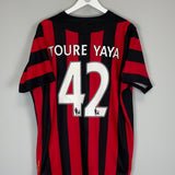Shop 2011/12 MANCHESTER CITY YAYA TOURE #42 AWAY SHIRT (XXL) UMBRO, classic football shirts, vintage football shirts & retro soccer jerseys at Cult Kits