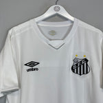Shop 2019/20 SANTOS HOME SHIRT (L) UMBRO, classic football shirts, vintage football shirts & retro soccer jerseys at Cult Kits