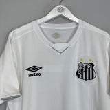 Shop 2019/20 SANTOS HOME SHIRT (L) UMBRO, classic football shirts, vintage football shirts & retro soccer jerseys at Cult Kits