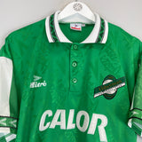 Shop 1994/96 HIBERNIAN HOME SHIRT (XL) MITRE, classic football shirts, vintage football shirts & retro soccer jerseys at Cult Kits