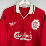 Shop 1996/98 LIVERPOOL BARNES #10 HOME SHIRT (XXL) REEBOK, classic football shirts, vintage football shirts & retro soccer jerseys at Cult Kits