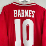 Shop 1996/98 LIVERPOOL BARNES #10 HOME SHIRT (XXL) REEBOK, classic football shirts, vintage football shirts & retro soccer jerseys at Cult Kits