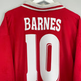 Shop 1996/98 LIVERPOOL BARNES #10 HOME SHIRT (XXL) REEBOK, classic football shirts, vintage football shirts & retro soccer jerseys at Cult Kits