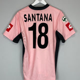 Shop 2004/05 PALERMO SANTANA #18 *MATCH ISSUE* HOME SHIRT (M) LOTTO, classic football shirts, vintage football shirts & retro soccer jerseys at Cult Kits