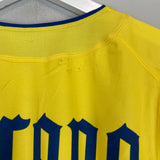 Shop 2002/03 CLUB AMERICA ZAMORANO #9 HOME SHIRT (M) NIKE, classic football shirts, vintage football shirts & retro soccer jerseys at Cult Kits