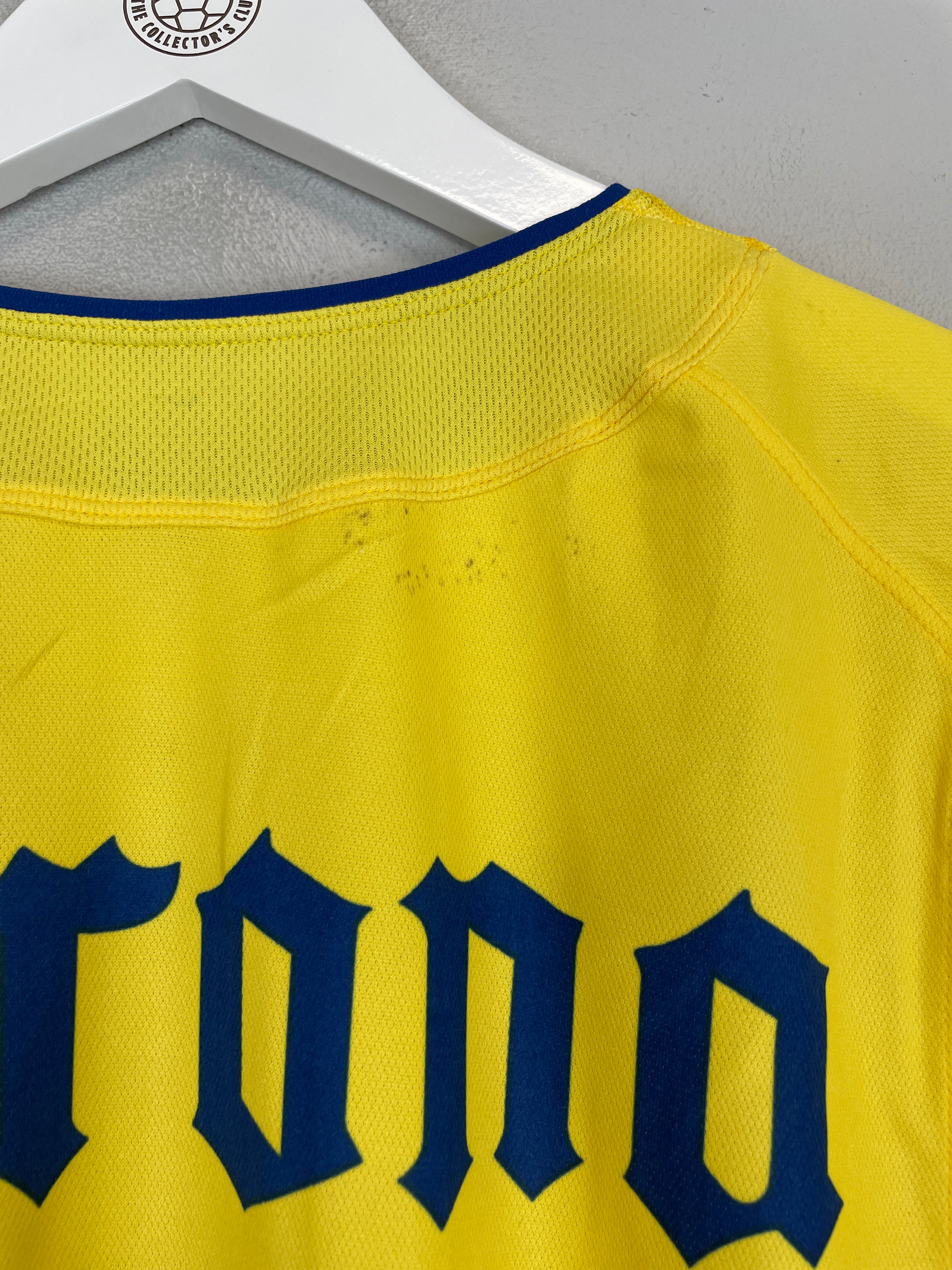 Shop 2002/03 CLUB AMERICA ZAMORANO #9 HOME SHIRT (M) NIKE, classic football shirts, vintage football shirts & retro soccer jerseys at Cult Kits