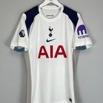 Shop 2025/26 TOTTENHAM BERGVALL #15 *AUTHENTIC* HOME SHIRT (M) NIKE, classic football shirts, vintage football shirts & retro soccer jerseys at Cult Kits