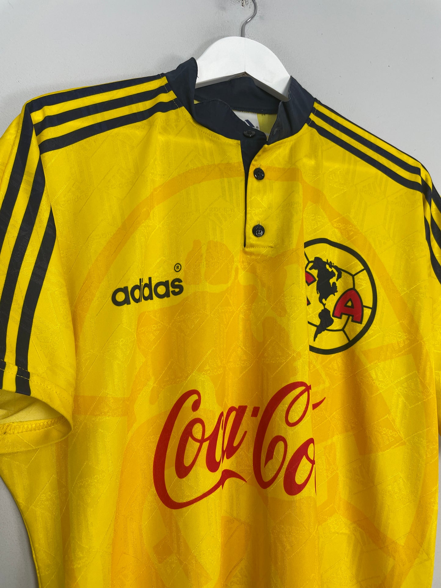 1996/97 CLUB AMERICA HOME SHIRT (L) ADIDAS