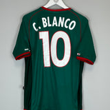 Shop 2002/03 MEXICO C.BLANCO #10 HOME SHIRT (S) ATLETICA, classic football shirts, vintage football shirts & retro soccer jerseys at Cult Kits