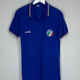 Shop 1986/90 ITALY HOME SHIRT (L) DIADORA, classic football shirts, vintage football shirts & retro soccer jerseys at Cult Kits