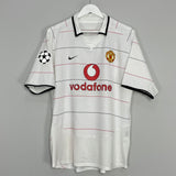 Shop 2003/05 MANCHESTER UNITED RONALDO #7 C/L THIRD SHIRT (L) NIKE, classic football shirts, vintage football shirts & retro soccer jerseys at Cult Kits