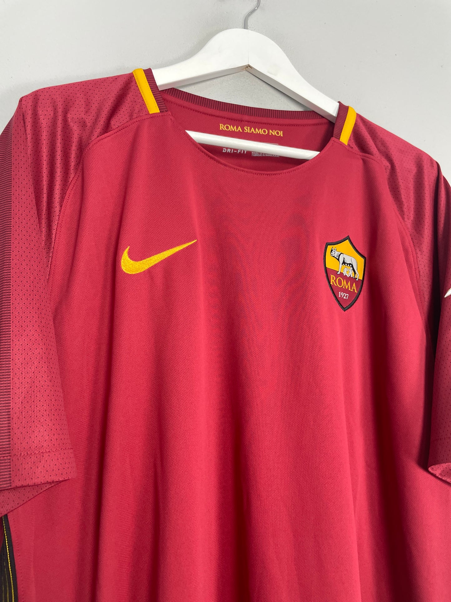 2016/17 ROMA TOTTI #10 *BNWT* TRIBUTE HOME SHIRT (XXL) NIKE