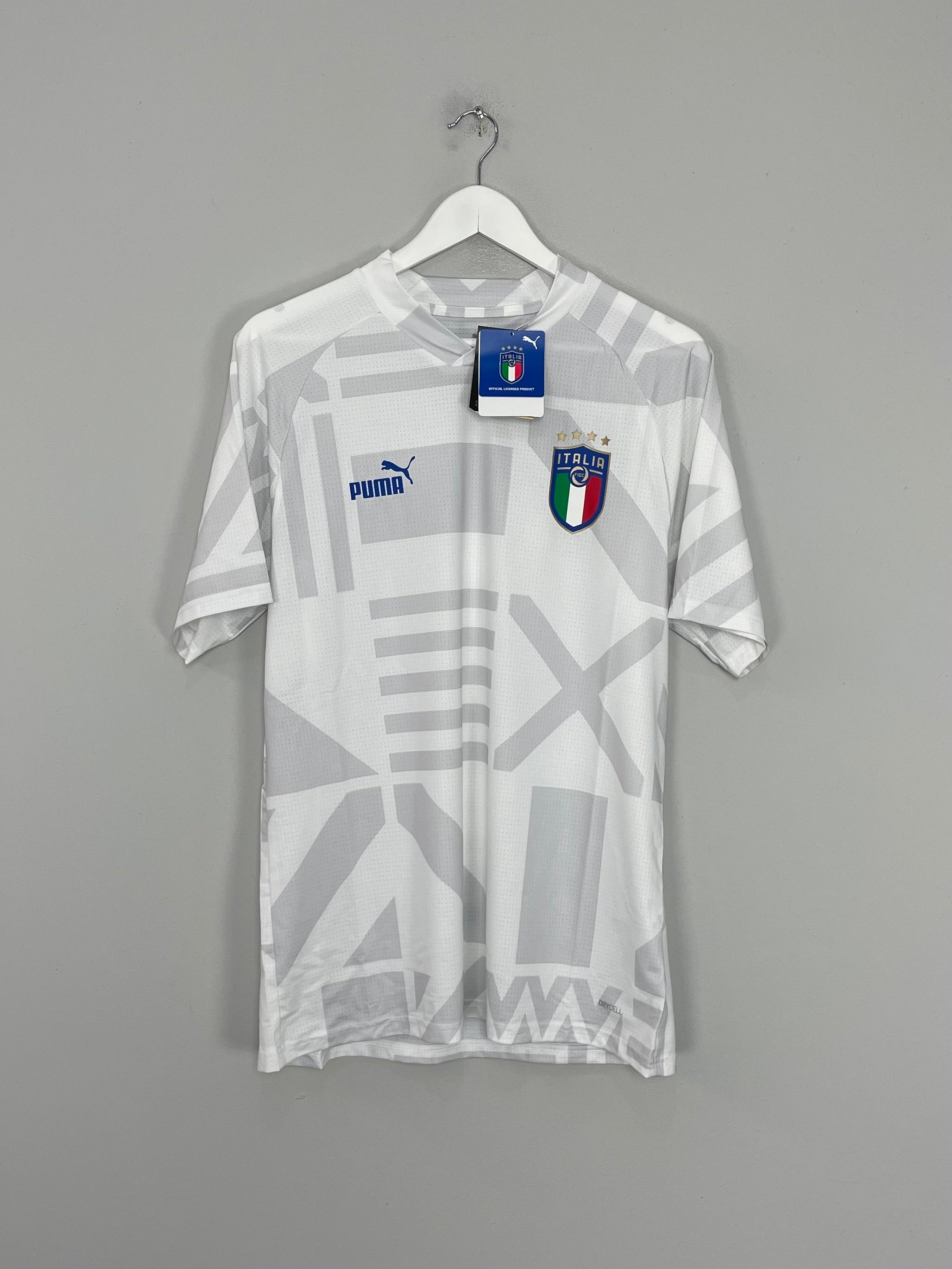 Shop 2022/23 Italy *BNWT* Pre-match Training Shirt (Multiple Sizes) Puma, classic football shirts, vintage football shirts & retro soccer jerseys at Cult Kits