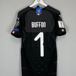 Shop 2017/18 ITALY BUFFON #1 *BNWT* MATCH ISSUE v SWEDEN GK SHIRT (XL) PUMA, classic football shirts, vintage football shirts & retro soccer jerseys at Cult Kits