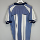 Shop 2000/01 ARGENTINA HOME SHIRT (M) REEBOK, classic football shirts, vintage football shirts & retro soccer jerseys at Cult Kits