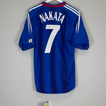 Shop 2004/05 JAPAN NAKATA #7 *PLAYER ISSUE* BNWT HOME SHIRT (L) ADIDAS, classic football shirts, vintage football shirts & retro soccer jerseys at Cult Kits