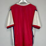 Shop 1998/99 ARSENAL HOME SHIRT (L) NIKE, classic football shirts, vintage football shirts & retro soccer jerseys at Cult Kits