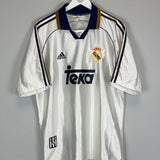 Shop 1998/00 REAL MADRID SEEDORF #10 HOME SHIRT (L) ADIDAS, classic football shirts, vintage football shirts & retro soccer jerseys at Cult Kits