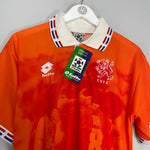 Shop 1996/97 NETHERLANDS *BNWT* HOME SHIRT (M) LOTTO, classic football shirts, vintage football shirts & retro soccer jerseys at Cult Kits