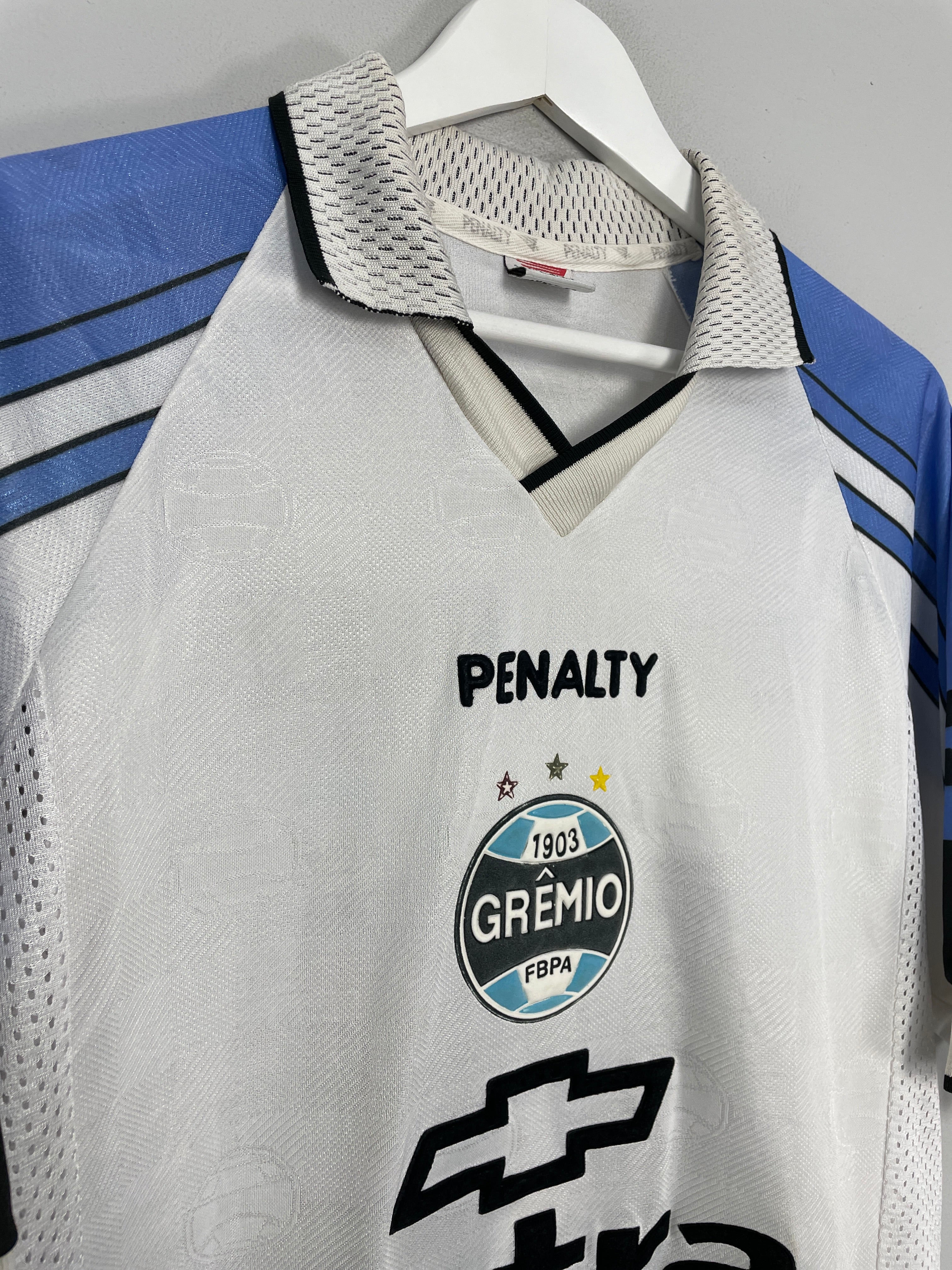 Shop 1999 GREMIO #11 AWAY SHIRT (L) PENALTY, classic football shirts, vintage football shirts & retro soccer jerseys at Cult Kits