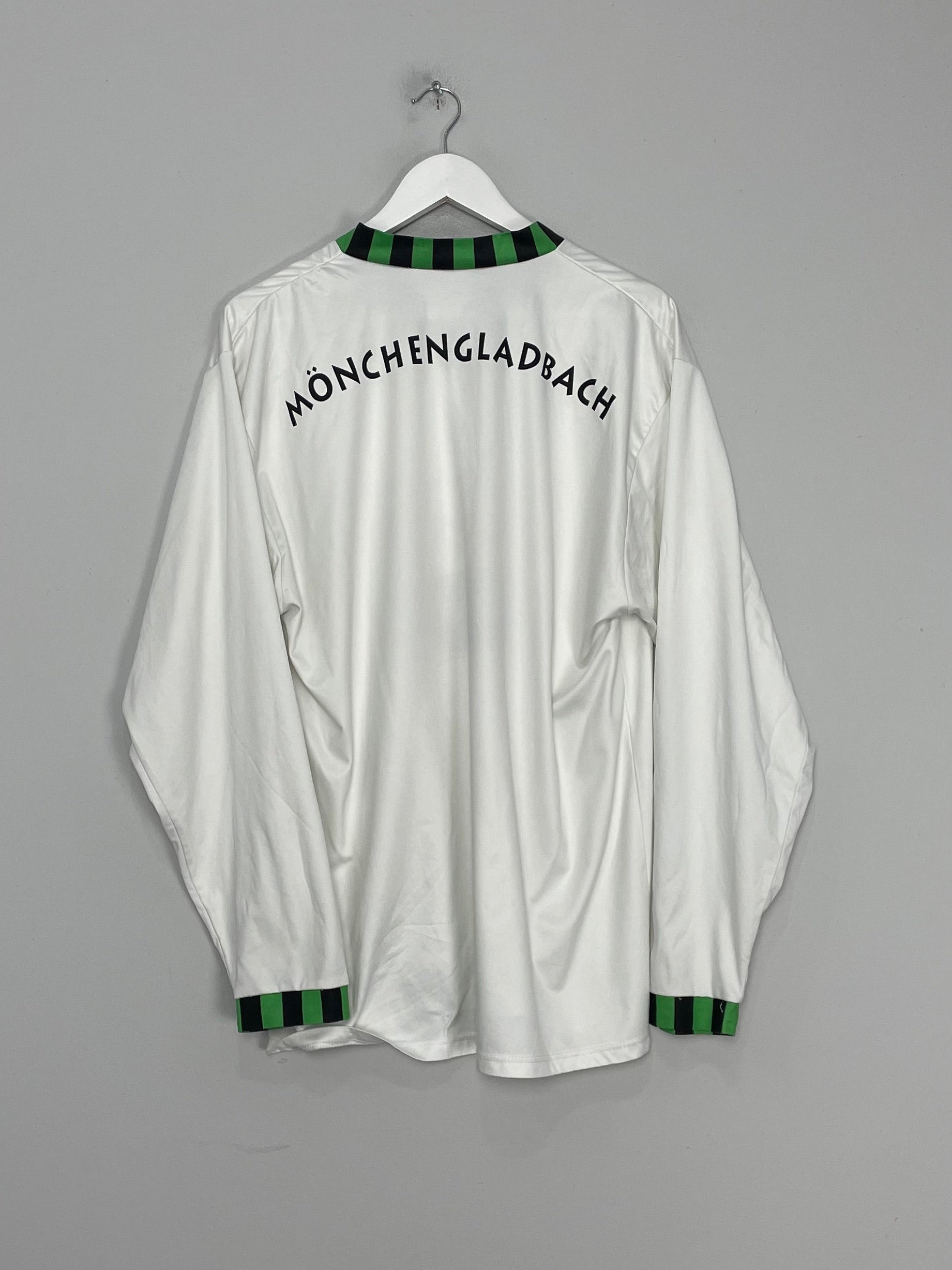 Shop 1992/94 MONCHENGLADBACH L/S HOME SHIRT (XL) ASICS, classic football shirts, vintage football shirts & retro soccer jerseys at Cult Kits