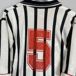 Shop 1996/98 BRENTFORD *MATCH ISSUE* #5 AWAY SHIRT (L) COBRA SPORTS, classic football shirts, vintage football shirts & retro soccer jerseys at Cult Kits