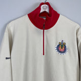 Shop 2006 CHIVAS GUADALAJARA 1/4 ZIP FLEECE (L) REEBOK, classic football shirts, vintage football shirts & retro soccer jerseys at Cult Kits