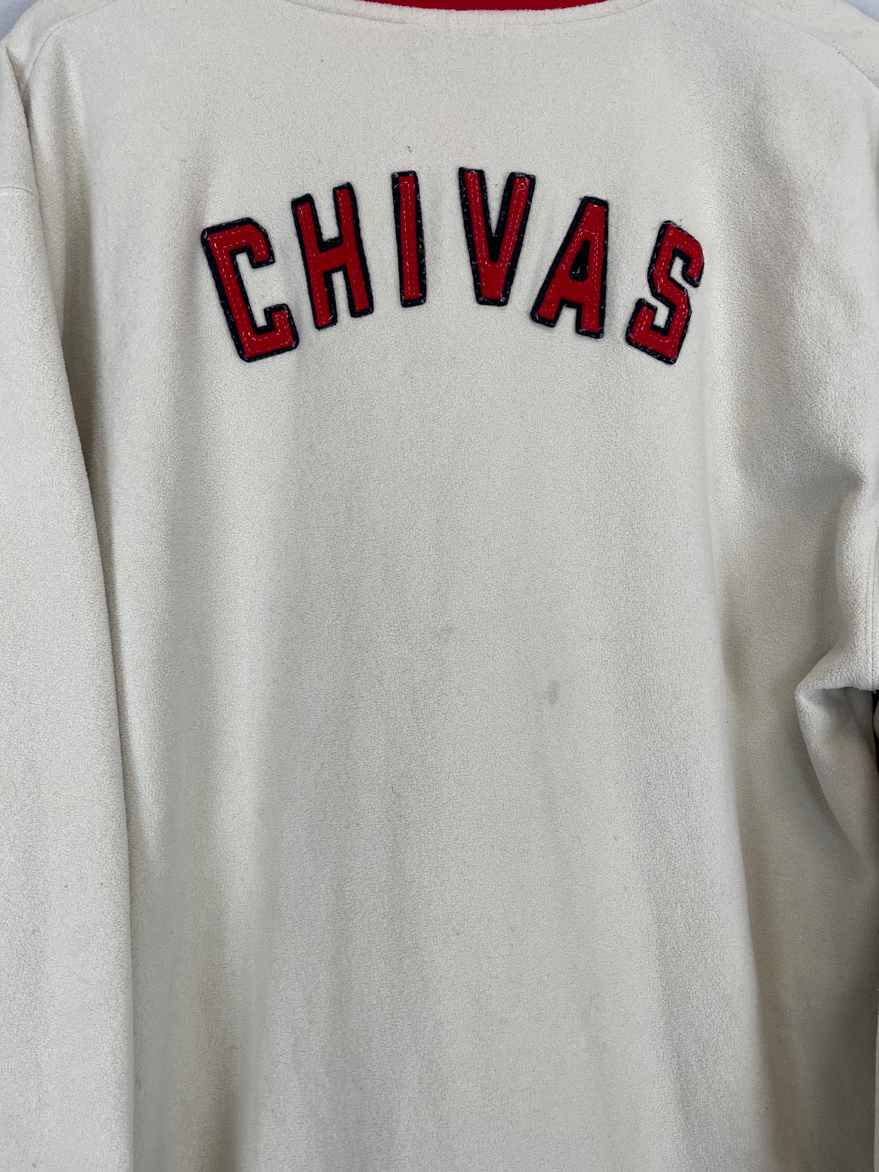 Shop 2006 CHIVAS GUADALAJARA 1/4 ZIP FLEECE (L) REEBOK, classic football shirts, vintage football shirts & retro soccer jerseys at Cult Kits