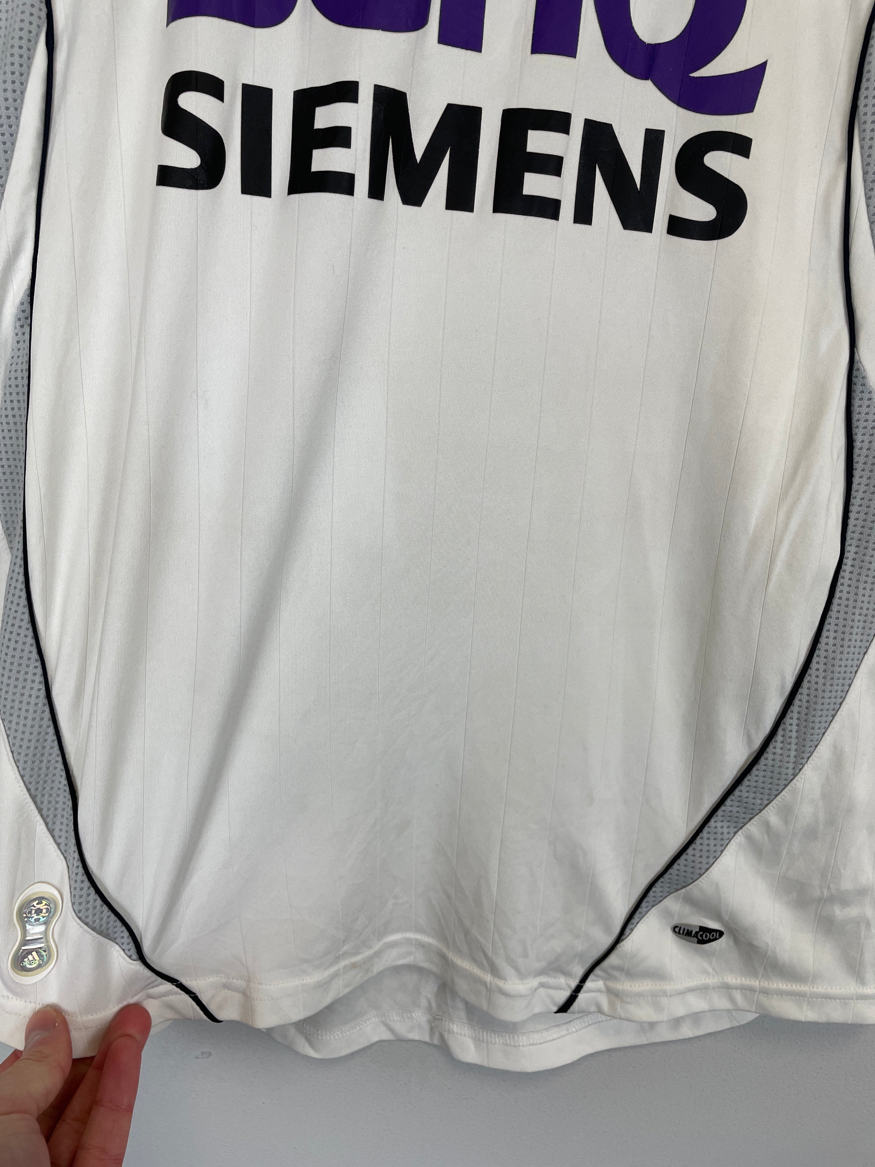 Shop 2006/07 REAL MADRID RONALDO #9 HOME SHIRT (M) ADIDAS, classic football shirts, vintage football shirts & retro soccer jerseys at Cult Kits