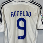 Shop 2006/07 REAL MADRID RONALDO #9 HOME SHIRT (M) ADIDAS, classic football shirts, vintage football shirts & retro soccer jerseys at Cult Kits