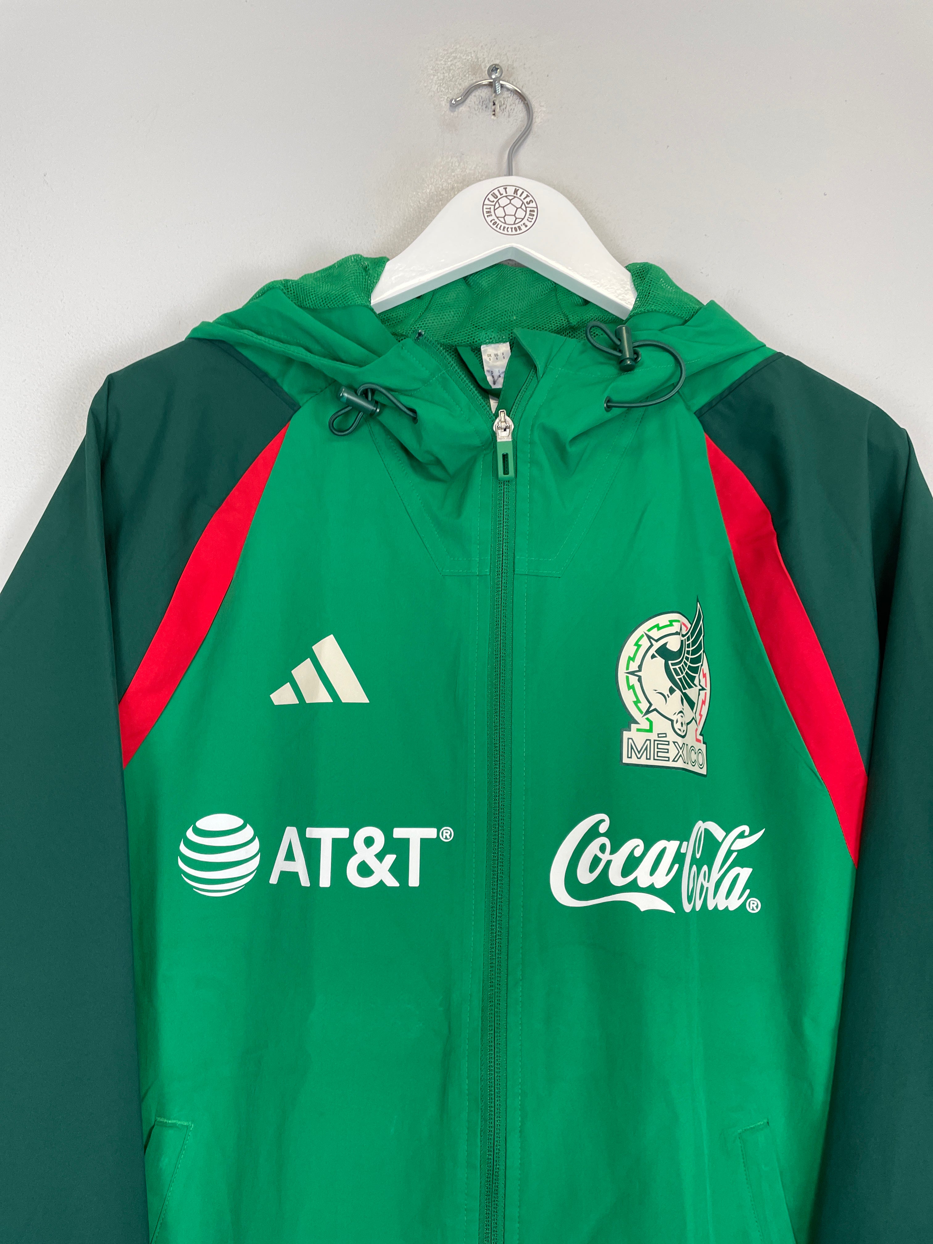 Shop 2023/24 MEXICO TRACK JACKET (S) ADIDAS, classic football shirts, vintage football shirts & retro soccer jerseys at Cult Kits